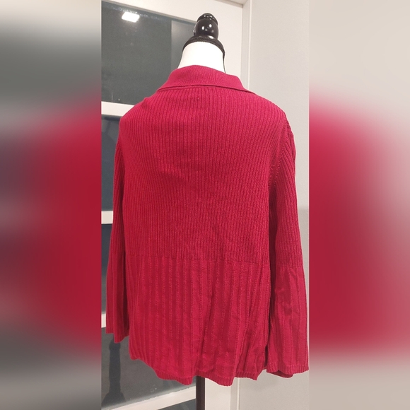 Croft & Barrow Red Women's Jacket - Picture 6 of 9